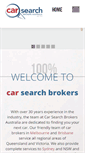Mobile Screenshot of carsearchbrokers.com.au